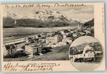 Samedan 1903 Berninagruppe Eisenbahn