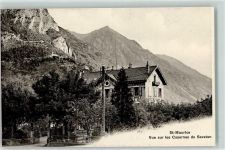 St-Maurice Vue sur les Casernes de Savatan