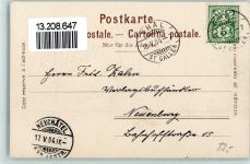 9425 Thal 1904 - Steinerner Tisch, Teilansicht AK