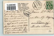 Worb 1905 Haushaltungsschule und vue generale