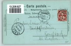 Sursee 1899 Gruss aus -