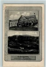 9064 Hundwil 1921 - Wirtschaft zur Alpenrose AK