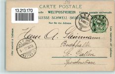 9472 Grabs 1902 - Vue generale ,Verlag Rathe & Fehlmann 874 AK