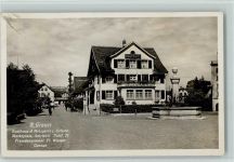 8580 Amriswil - Gasthaus u. Metzgerei z. Ochsen AK