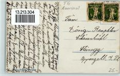 8580 Amriswil - Gasthaus u. Metzgerei z. Ochsen AK