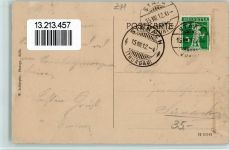 Stäfa 1912 Bahnhof, Hafenpartie AK