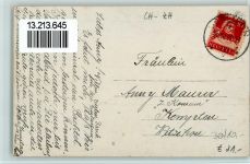 8910 Affoltern am Albis 1925 Foto AK Teilansicht AK