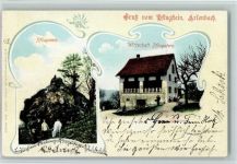 Erlenbach ZH 1905 Wirtchaft Pflugstein - Verlag Künzli 5503 AK
