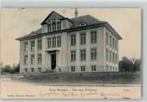 Wetzikon ZH 1905 Unter-Wetzikon Das neue Schulhaus