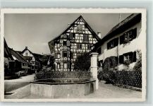 8477 Oberstammheim - Dorfpartie mit Hotel Hirschen