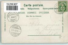 8703 Erlenbach ZH 1902 - Pflugstein Wirtschaft