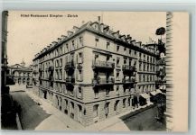 8000 Zürich 1911 - Hotel Restaurant Simplon