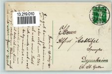 3000 Bern Berne 1911 Prägedruck Nr. 2 Fahnen, Politiker Marc Ruchet und Adolf von Steiger , Verlag Guggenheim 1802 AK