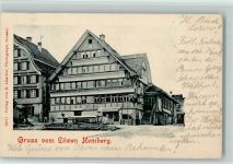 9633 Hemberg 1902 - Gasthaus Löwen