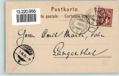 3823 Kleine Scheidegg 1899 Lithographie