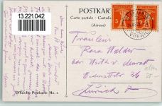 9000 St. Gallen S. Gallo - 57 Eidgenössisches Turnfest 1922 Karte No 2 sign, Hugentobler