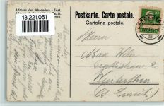 Langenthal Bernisches Kantonal Turnfest 1921 Fahnenträger