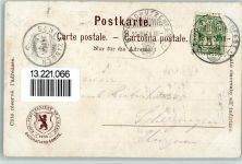 St. Gallen Schützenfest 1904 klassischer Sonderstempel Festhütte