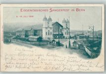 Bern Eidgenössisches Sängerfest 1899 Festhalle