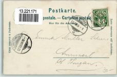 Bern Eidgenössisches Sängerfest 1899 Festhalle
