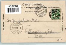 8000 Zürich 1903 - Jugendstil Lorbeerkranz