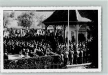 8730 Uznach - Feldgottesdienst 1940 Privatfotopostkarte