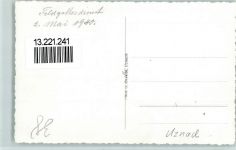 8730 Uznach - Feldgottesdienst 1940 Privatfotopostkarte