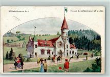 St. Gallen Schützenhaus klassischer Sonderstempel