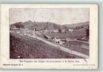 9000 St. Gallen S. Gallo - Festhütte Nr11 klassischer Sonderstempel