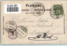 9000 St. Gallen S. Gallo - Festhütte Nr11 klassischer Sonderstempel