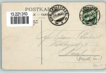 Zürich Festhalle Jugendstil klassischer Sonderstempel