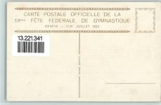 Genève Fete Federale Gymnastik Fahnen Turner 1925