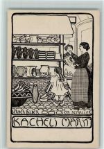 3000 Bern Berne Gebrauchsspuren Kachel-Markt Berner Bilder sign. Ch. Schaller Fererzeichnung