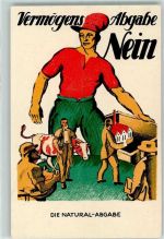 Volksabstimmung Vermögensabgabe Nein 1922 AK