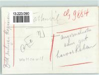 3665 Wattenwil Foto AK Ort handschriftlich