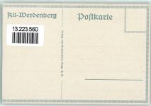 9470 Werdenberg Künstlerkarte Alt-Werdenberg sign Kunz