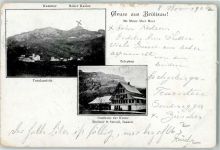 Brülisau 1902 Kammor Hoher Kasten Gasthaus zur Krone