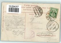 7320 Sargans 1904 Gebrauchsspuren