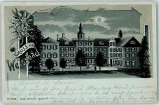 Weissbad 1899 Mondschein