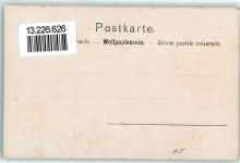 8000 Zürich 1902 - Kellerfest der Orchester-Abteilung des Sängervereins Harmonie