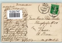 Jenins 1909 Falknis GAsthau Zum Bündte