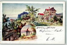 Magglingen 1900 sign August Kunz