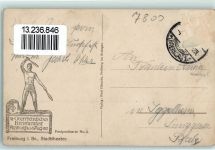 Freiburg 1912 Oberrheinisches Kreisturnfest Stadttheater Nr. 4