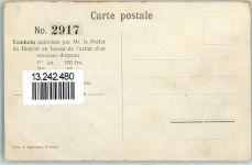 Villeneuve VD Societe federale de gymastique fondee en 1890 - 1909 Rückseite Tomblalos Nr 2917