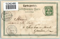 Vallée de Joux 1899 Le Sentier Le Brassus Lac de Joux Lithographie