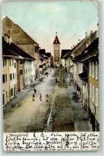 8213 Neunkirch - Turm Tor Uhr Kinder