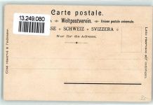 Taminaschlucht Lithographie Ragaz Kirche Brücke