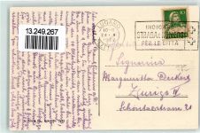 6906 Castagnola-Cassarate Lithographie Hotel Pension Eldorado Dampfer Lugano