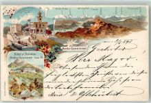 Monte Generoso 1898 Hotel Pension Gasthaus 1209 m Bergbahn Monte Rosa Lac de Lugano Blumen