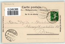 8355 Aadorf 1910 - Ort lt. Stempel Haus Brunnen